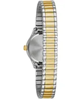 Caravelle Women's Two-Tone Stainless Steel Expansion Bracelet Watch 24mm