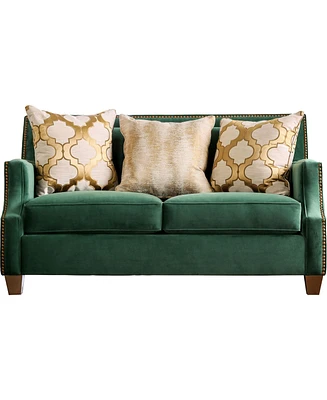 Furniture of America Eyreanne Upholstered Love Seat