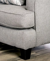 Furniture of America Canzey Upholstered Love Seat