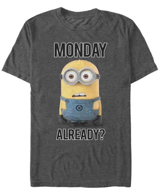 Fifth Sun Minions Men's Bob Monday Already Short Sleeve T-Shirt