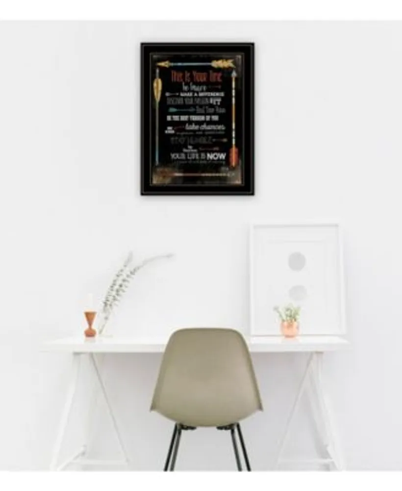 Trendy Decor 4u This Is Your Time By Marla Rae Ready To Hang Framed Print Collection