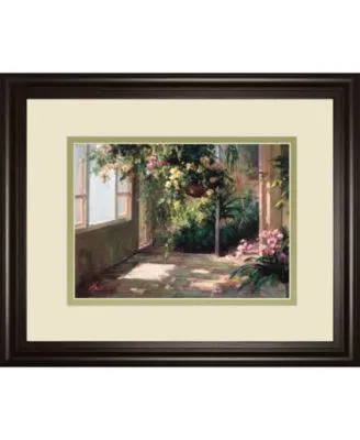 Classy Art Atriums First Light By Hali Framed Print Wall Art Collection