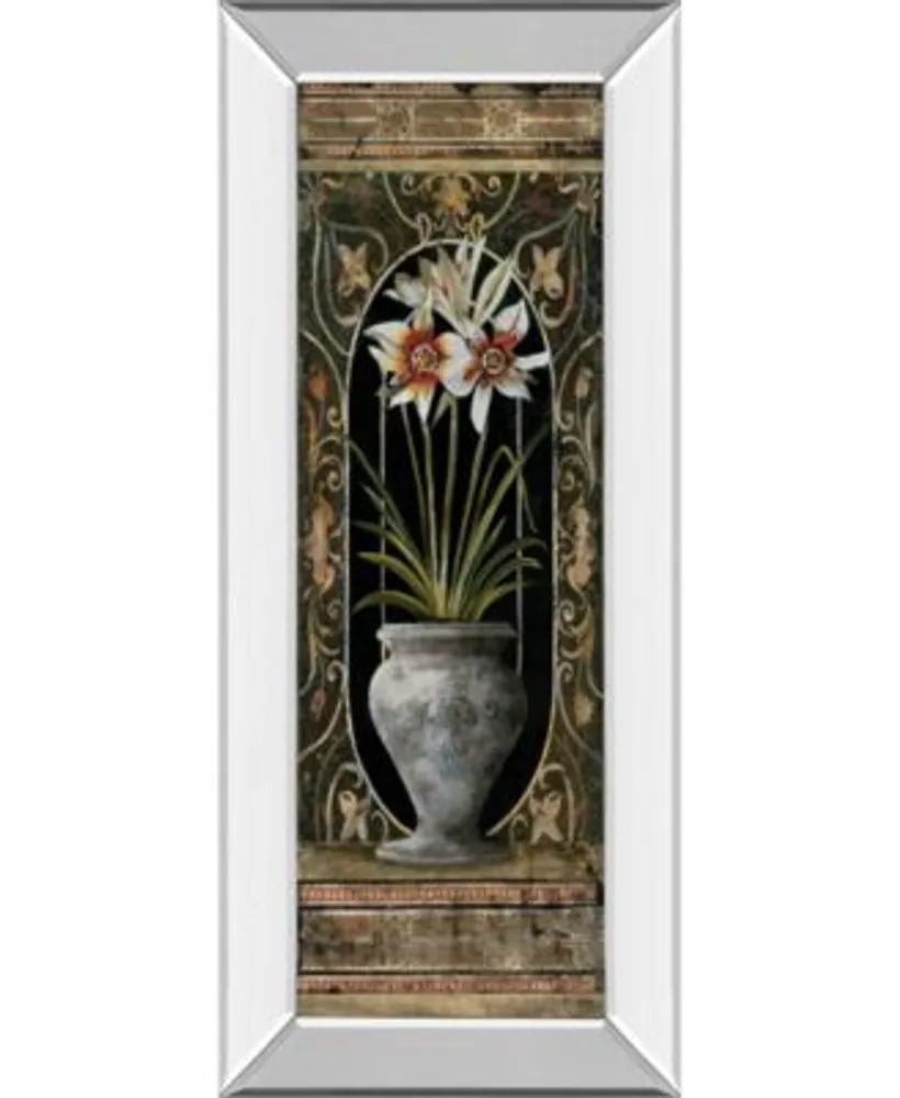 Classy Art Blanco Botanical By Douglas Mirror Framed Print Wall Art Collection