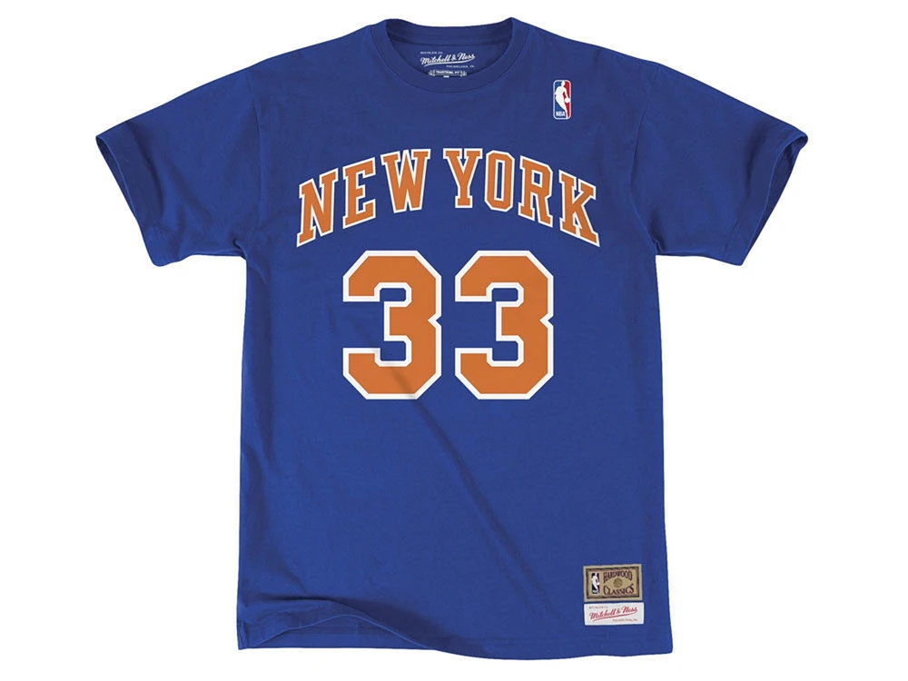 Mitchell & Ness Men's Patrick Ewing New York Knicks T-Shirt