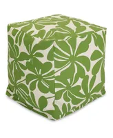 Majestic Home Goods Pentation Ottoman Pouf Cube 17" x