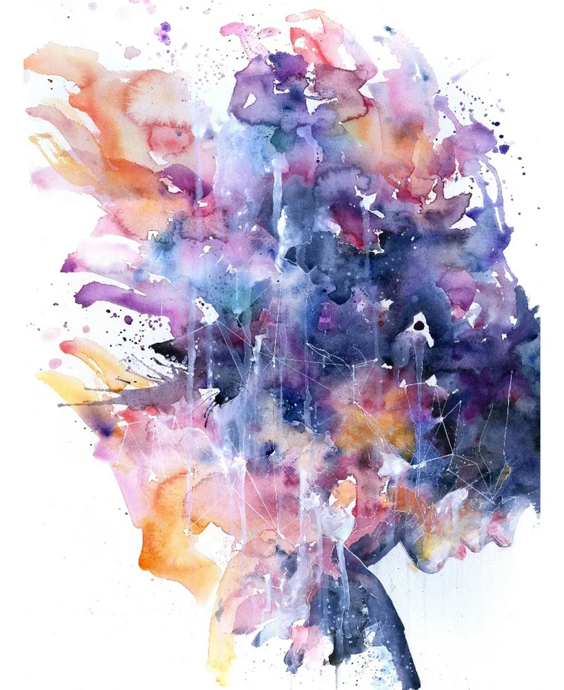 Eyes On Walls Agnes Cecile in A Single Moment All Her Greatness Collapsed Museum Mounted Canvas 30" x 40"
