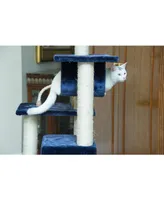 Armarkat 71" Real Wood Cat ClimbIng Tower, Cat Scratching Furniture