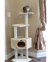 Armarkat 3-Tier Real Wood Cat Tree, Armarkat Scratch Furniture