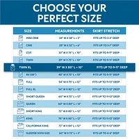 Guardmax Waterproof Zippered Mattress Encasement - Twin Xl Size (9-11 Deep) - White