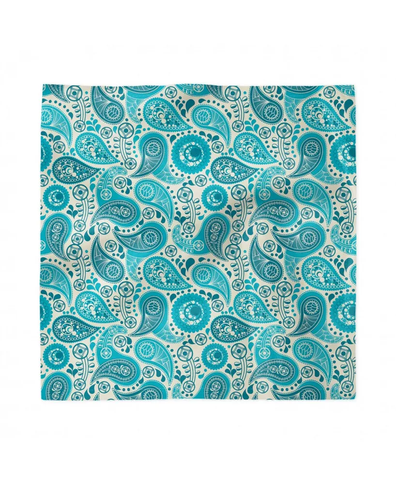 Ambesonne Paisleys Set of 4 Napkins, 12" x 12"