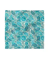 Ambesonne Paisleys Set of 4 Napkins, 12" x 12"