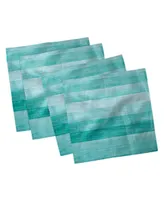 Ambesonne Retro Style Set of 4 Napkins, 12" x 12"