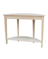 International Concepts Half Moon Console Table