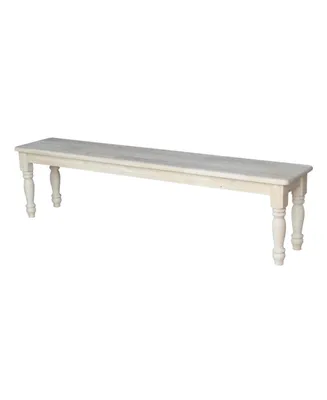 International Concepts Farmhouse Bench