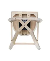 International Concepts Charlotte Counter Height Stool with Swivel and Auto Return