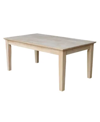 International Concepts Shaker Coffee Table