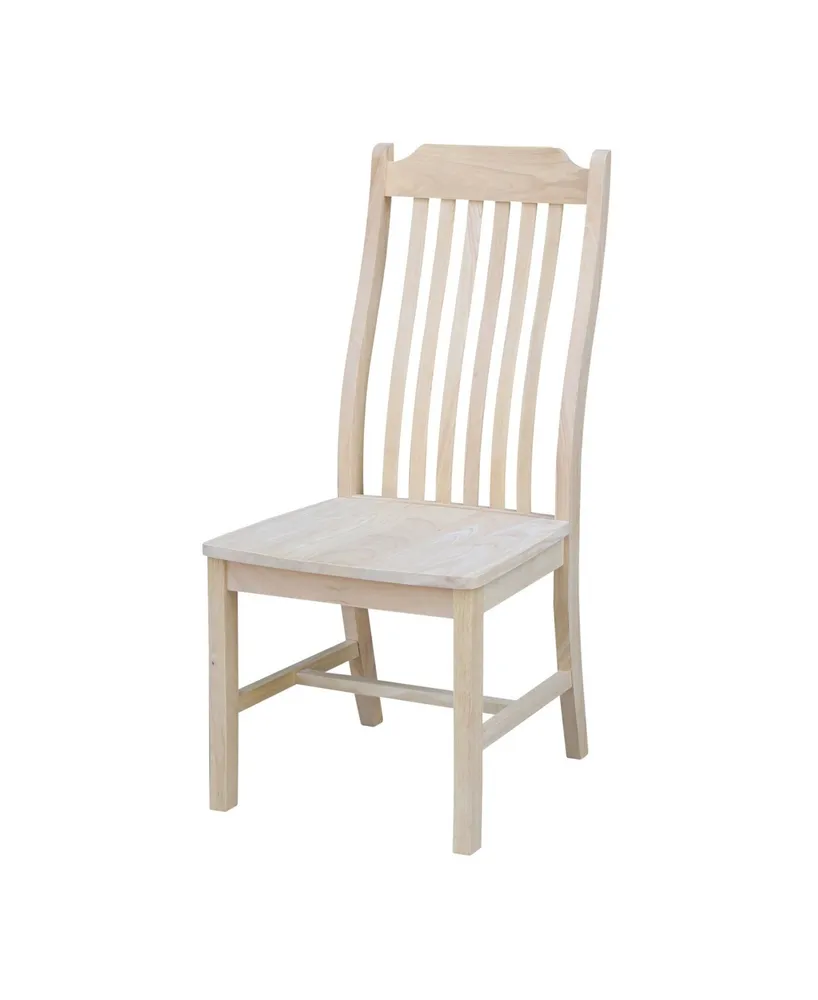 International Concepts Steambent Mission Chairs, Set of 2
