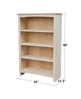 International Concepts Shaker Bookcase