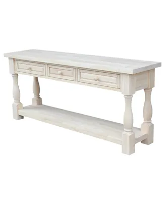 International Concepts Tuscan Console Table