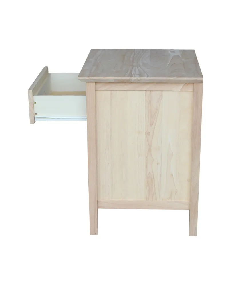 International Concepts Nightstand with 1 Drawer