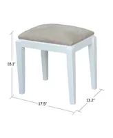 International Concepts Vanity Bench