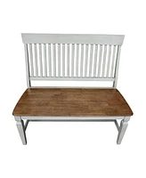International Concepts Vista Slatback Bench