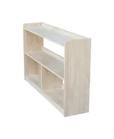 International Concepts Abby Divided Bookcase