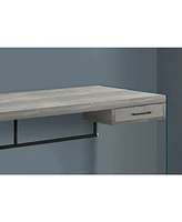 Monarch Specialties Computer Desk - 48" L Glass Panels
