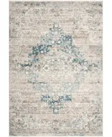 Nuloom Delicate Diana Persian Vintage Inspired Blue Area Rug