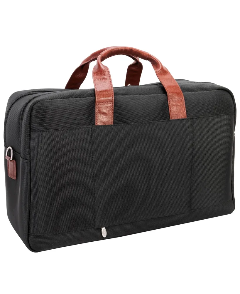 McKlein Wellington 21" Two-Tone Dual-Compartment Laptop Tablet Carry-All Duffel