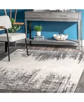 nuLoom Creek Vintage-Inspired Atarah Gray 5' x 8' Area Rug