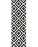 nuLoom Harmony Contemporary Kellee 5' x 8' Area Rug