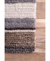 nuLoom Zoomy Hand Tufted Classie 5' x 8' Area Rug