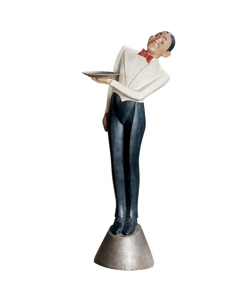 Design Toscano Francois, the Parisian Art Deco Butler
