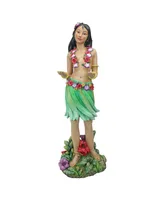 Design Toscano Hawaiian Hula Wahine Serving Table Statue