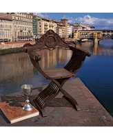 Design Toscano the Savonarola Chair, Set of 2