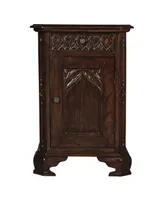 Design Toscano Queensbury Inn Gothic Revival Bedside Table