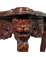 Design Toscano Lord Raffles Grand Hall Lion Leg Side Table