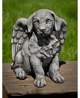 Campania International Angel Puppy Garden Statue