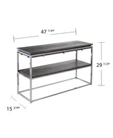 Southern Enterprises Bennen Contemporary Two-tier Console Table