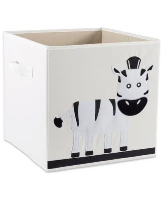 Design Imports Zebra Storage Cube