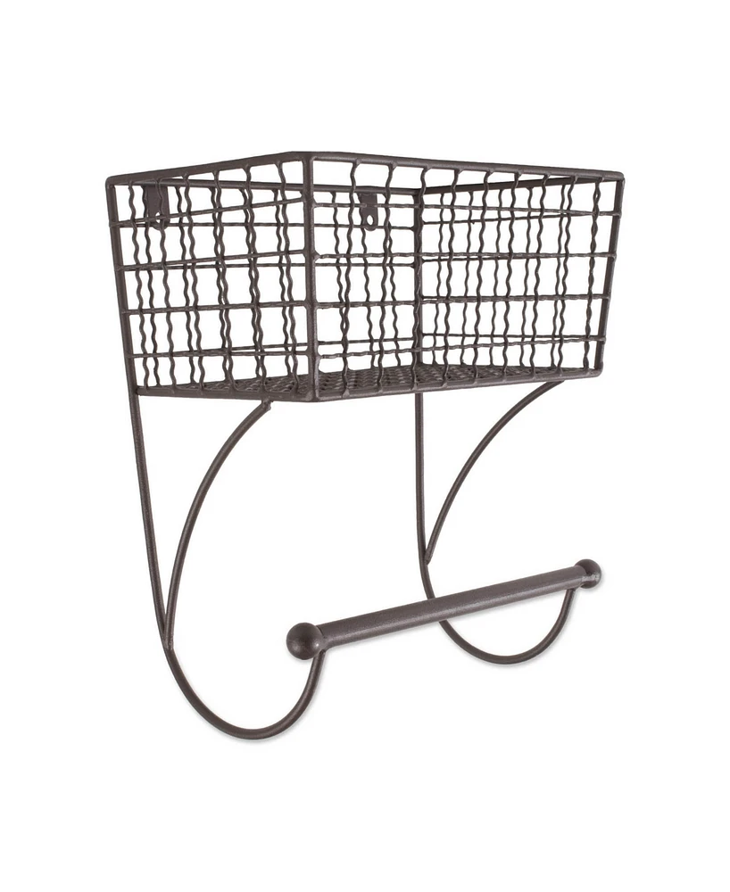 Design Imports Small Farmhouse Towel Rack