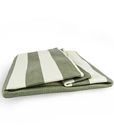 Design Imports Paper Bin Stripe Rectangle Large
