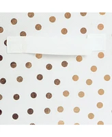 Design Imports Non-woven Polyester Cube Small Dots Set of 2
