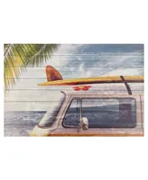 Empire Art Direct Beach Bound Arte de Legno Digital Print on Solid Wood Wall Art, 30" x 45" x 1.5"