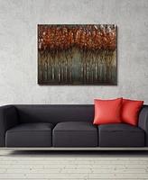 Empire Art Direct Sunset Ground Mixed Media Iron Hand Painted Dimensional Wall Art, 30" x 40" x 2"