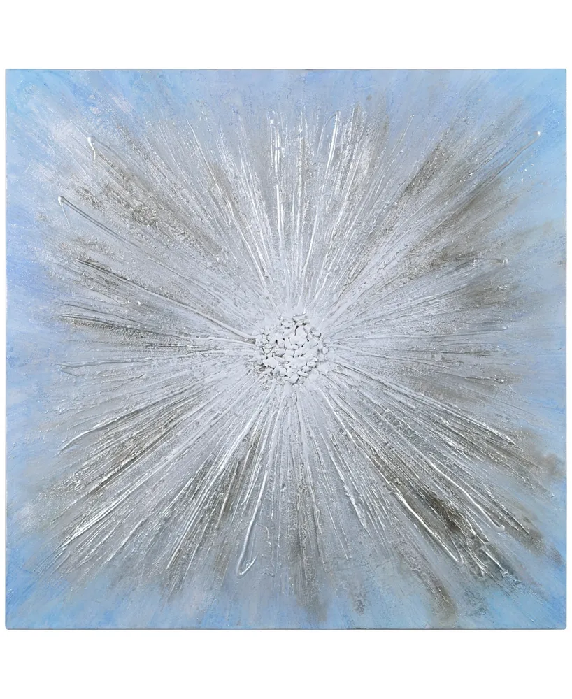 Empire Art Direct Supernova Textured Metallic Hand Painted Wall Art by Martin Edwards, 36" x 36" x 1.5"