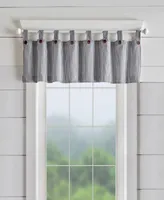 Tucker Ticking Stripe 60" x 15" Window Valance