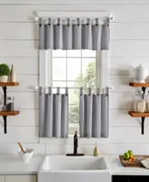 Tucker Ticking Stripe Tier Valance Collection