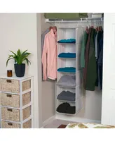 Household Essentials 6-Shelf Hanging Closet Organizer